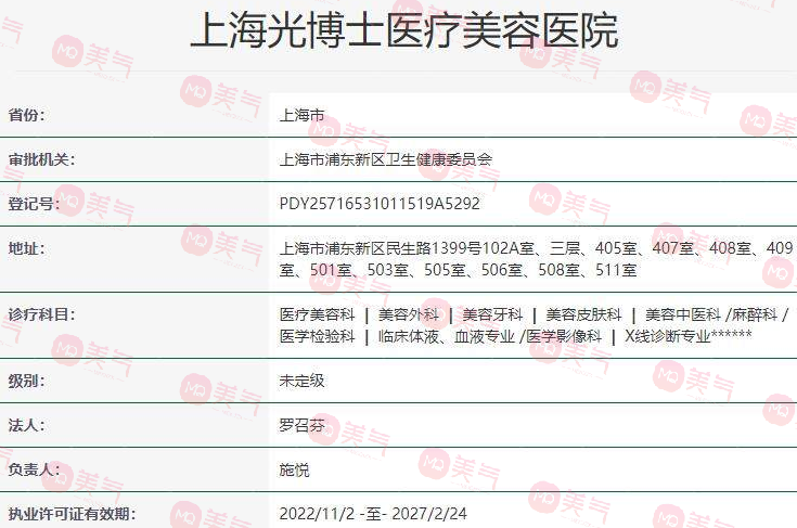 上海光博士醫(yī)療美容醫(yī)院
